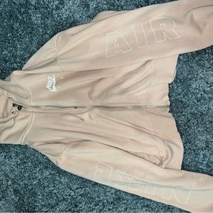 NIKE AIR CROPPED ZIP UP